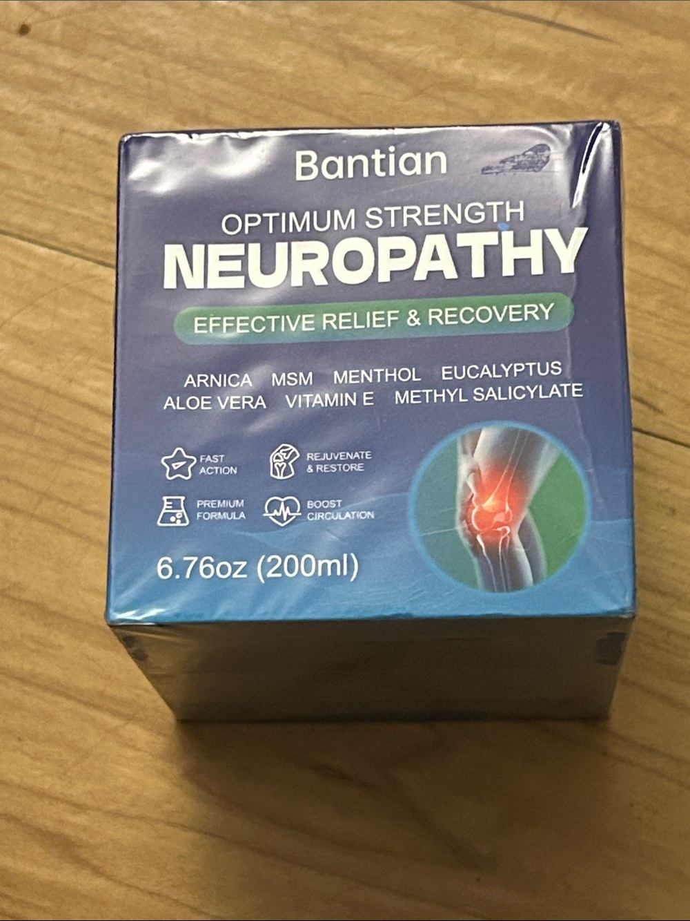 Bantian Neuropathy Relief cream- optimum strength new/sealed exp 2028